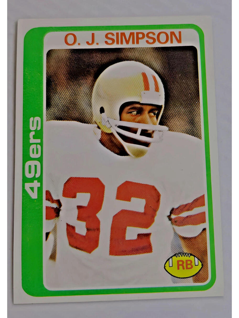 1978 Topps O.J. Simpson #400 OJ 49ers Football Card NM NR-MINT